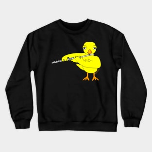 Flute Chick Crewneck Sweatshirt